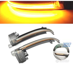 FRECCIE SPECCHIO PER AUDI A3 A4 A5 A6 Q3 LED NERO 