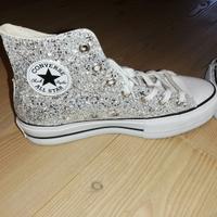 All star plattform glitter. Taglia 41