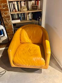 Poltrona di pelle Natuzzi