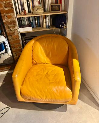 Poltrona di pelle Natuzzi