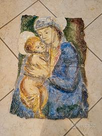 Formella in ceramica