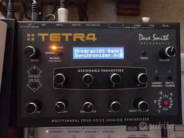 Dave Smith Tetra - Synth analogico polifonico 