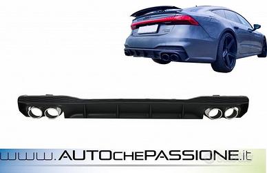 Sottoparaurti posteriore per AUDI A7 4K8 S line 20