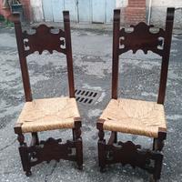 sedie rustiche/campagnole