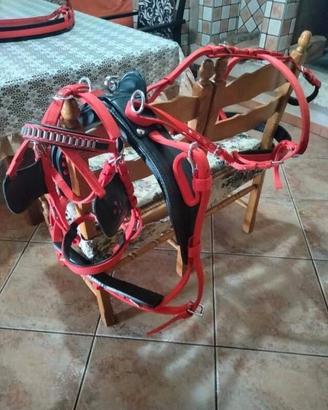 Finimento per Pony -da attacco -CARROZZA/CALESSE