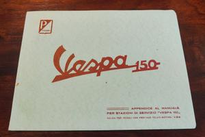 Manuale per Stazioni di servizio Vespa VBA VBB 300