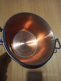 Paiolo rame x polenta peso 1,25 kg