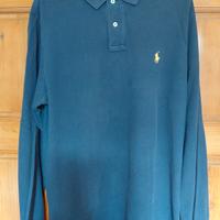 Polo Ralph Lauren a manche lunghe.