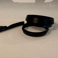 Custodia fujifilm x-100v + adattatore paraluce