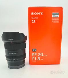 SONY FE 20mm f/1.8 G USATO "SALDI"