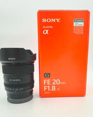 SONY FE 20mm f/1.8 G USATO "SALDI"