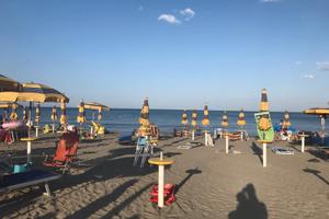 Trilocale a Mandatoriccio con spiaggia privata