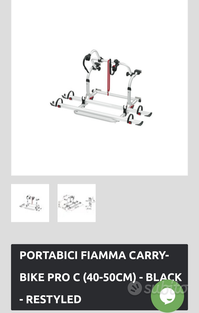 Gancio Bloccabici Fiamma Grigio Per Portabici | Accessori Camper, Caravan, Campeggio, Italia
