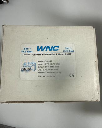 LNB Monoblocco Quad WNC Astra 19.2°E / 23.5°E
