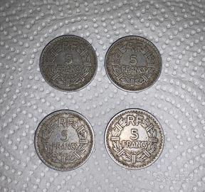 5 Franchi francesi