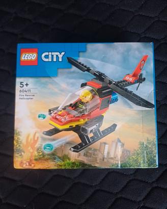 Lego 60411 elicottero pompieri nuovo