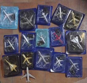 Modellini aerei di linea in metallo