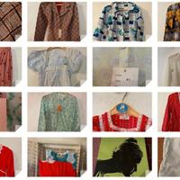 Lotto vestiti vintage per donna