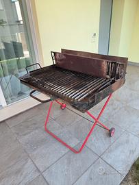 barbecue a legna portatile