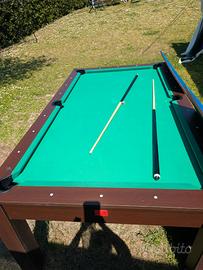 tavolo biliardo/ PING pong/pranzo 