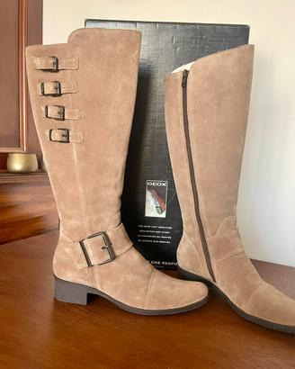 Geox stivali in pelle