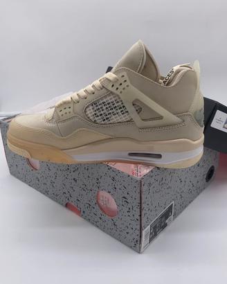 Air Jordan 4 Retro Off-White Sail