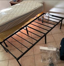 letto singolo COMPLETO con materasso e base
