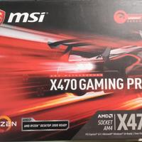 Scheda Madre MSI X470 GAMING PRO Black