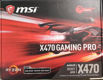 Scheda Madre MSI X470 GAMING PRO Black