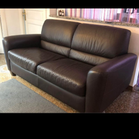 Divano letto Ikea in pelle