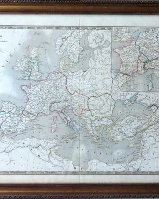 221210 Europe sous Charlemagne- Antica Incisione