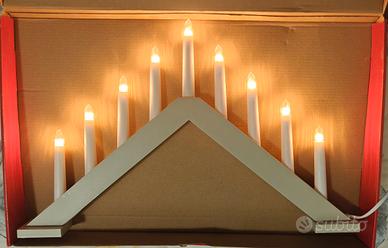Candeliere Elettrico con 9 candele