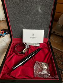 Cofanetto penna stilografica nuova Balmain