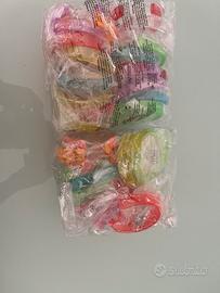 40 bracciali led multicolore con interruttore
