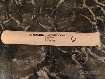 Flauto Yamaha Soprano/Descant G YRS-23
