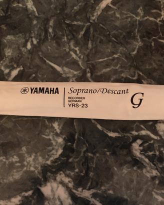 Flauto Yamaha Soprano/Descant G YRS-23