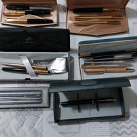 lotto penne stilografiche e a sfera