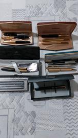 lotto penne stilografiche e a sfera