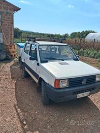 fiat panda 4x4 con carrello