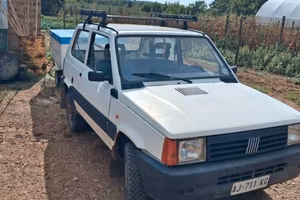 fiat panda 4x4 con carrello