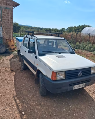 fiat panda 4x4 con carrello