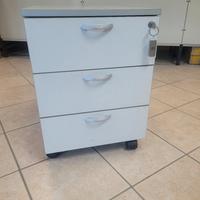 Cassettiera ufficio con ruote