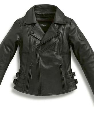 BMW Giacca pelle FlatTwin donna nera Nuovo