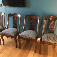 4 sedie antiche - epoca '800