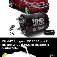 HHO dry cell dc 3000 mai usato (nuovo)