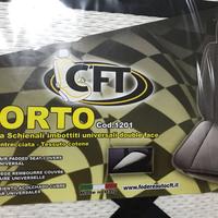 Coppia Schienali Imbottiti Copri Sedili NUOVI