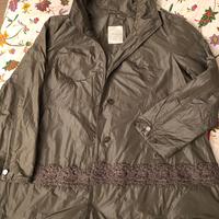 Impermeabile Violanti  verde, donna Tg.46