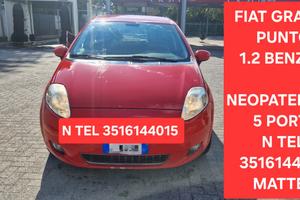 FIAT GRANDE PUNTO 1.2 NEOPATENTATI 5 PORTE