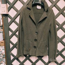 Giacca in lana cotta,Acciaio, Tg L