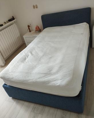 letto parigino contenitore cm 135x215